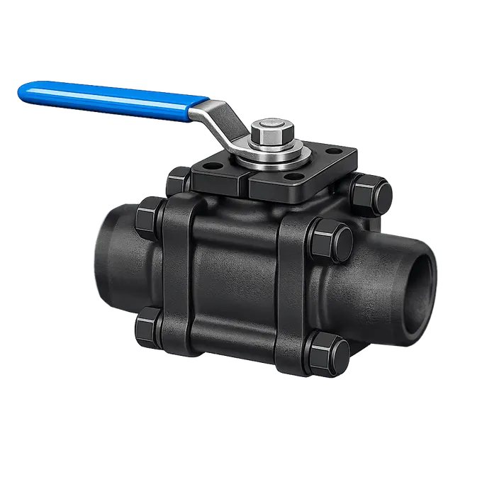F5 forged butt weld ball valve - ASME Class 600