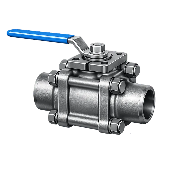 F321 forged butt weld ball valve - ASME Class 600