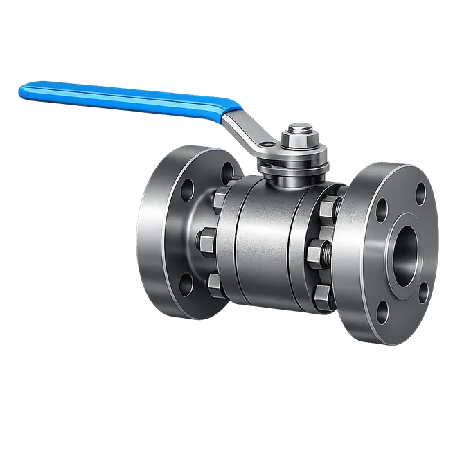 F321 forged raised face flanged ball valve - ASME Class 300