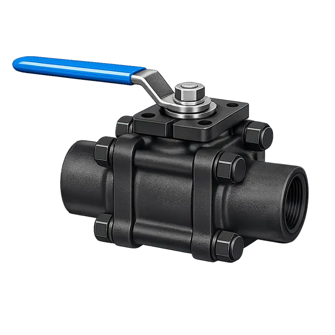 F11 forged threaded npt ball valve - ASME Class 150